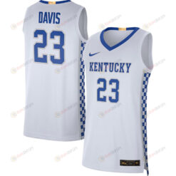 Anthony Davis 23 Kentucky Wildcats Alumni Player Limited Basketball Jersey - White