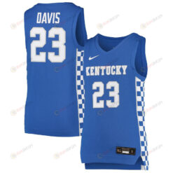 Anthony Davis 23 Kentucky Wildcats Basketball Youth Jersey - Royal