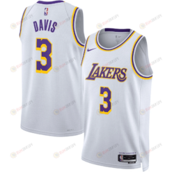 Anthony Davis 3 Los Angeles Lakers Men 2022/23 Swingman Jersey - Association Edition