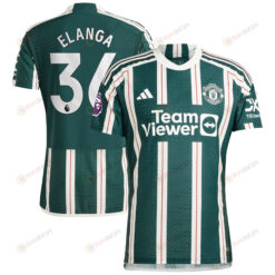 Anthony Elanga 36 Manchester United 2023/24 Away Jersey - Men