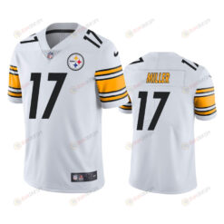 Anthony Miller 17 Pittsburgh Steelers White Vapor Limited Jersey