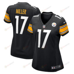 Anthony Miller 17 Pittsburgh Steelers Women's Game Jersey - Black