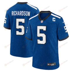 Anthony Richardson 5 Indianapolis Colts Indiana Nights Alternate Game Men Jersey - Royal