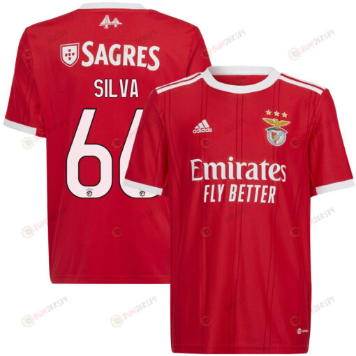 Ant?nio Silva 66 Benfica 2022/23 Home Men Jersey - Red