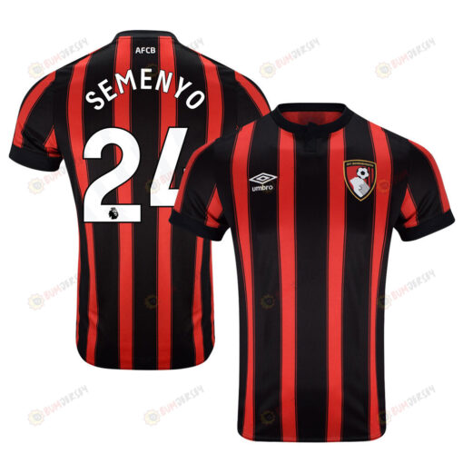 Antoine Semenyo 24 AFC Bournemouth 2023-24 Premier League Home Men Jersey - Red