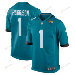 Anton Harrison Jacksonville Jaguars 2023 NFL Draft First Round Pick Game Jersey - Teal
