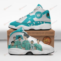 Aoba Johsai High Shoes Haikyuu Anime Air Jordan 13 Shoes Sneakers