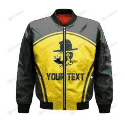Appalachian State Mountaineers Bomber Jacket 3D Printed Curve Style Sport