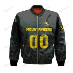Appalachian State Mountaineers Bomber Jacket 3D Printed Team Logo Custom Text And Number