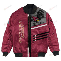 Arizona Cardinals Bomber Jacket 3D Printed Personalized Football For Fan