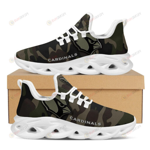 Arizona Cardinals Camo Camouflage Design Pattern 3D Max Soul Sneaker Shoes