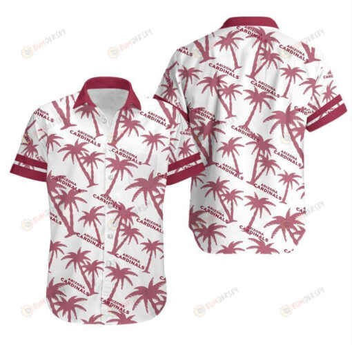 Arizona Cardinals Coconut Tree ??3D Printed Hawaiian Shirt