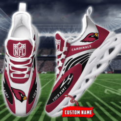 Arizona Cardinals Custom Name 3D Max Soul Sneaker Shoes