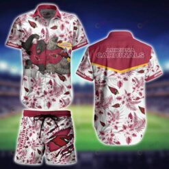 Arizona Cardinals Kingkong Hawaiian Shirt Set