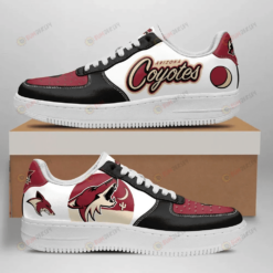 Arizona Coyote Red Logo Pattern Air Force 1 Printed