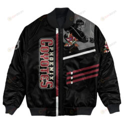 Arizona Coyotes Bomber Jacket 3D Printed Personalized Hockey For Fan