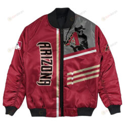 Arizona Diamondbacks Bomber Jacket 3D Printed Personalized Baseball For Fan