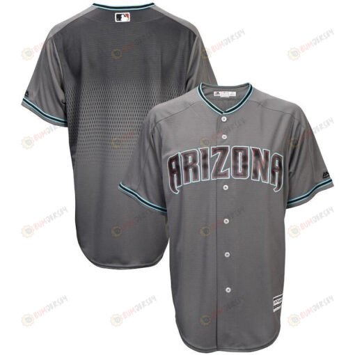 Arizona Diamondbacks Official Fashion Cool Base Team Jersey - Gray Teal