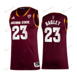 Arizona State Sun Devils 23 Marcus Bagley Maroon 2022-23 Jersey