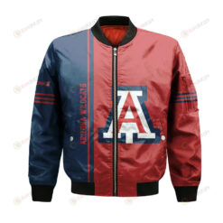 Arizona Wildcats Bomber Jacket 3D Printed Half Style