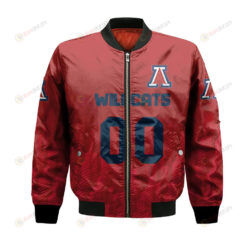 Arizona Wildcats Bomber Jacket 3D Printed Team Logo Custom Text And Number