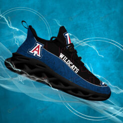 Arizona Wildcats Logo Texture Pattern 3D Max Soul Sneaker Shoes