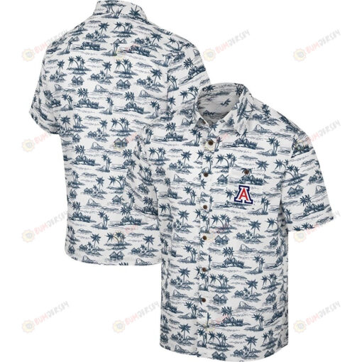 Arizona Wildcats Spontaneous Is Romantic Camp Tree Beach Hawaiian Shirt SH1