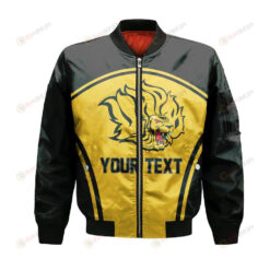 Arkansas-Pine Bluff Golden Lions Bomber Jacket 3D Printed Curve Style Sport