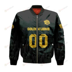 Arkansas-Pine Bluff Golden Lions Bomber Jacket 3D Printed Team Logo Custom Text And Number