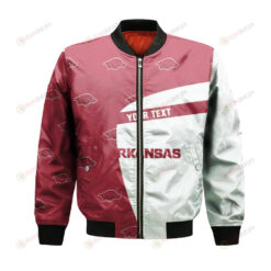 Arkansas Razorbacks Bomber Jacket 3D Printed Special Style