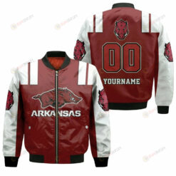 Arkansas Razorbacks For Razorbacks Fans Customized Pattern Bomber Jacket