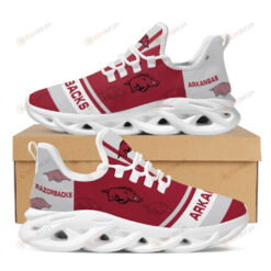 Arkansas Razorbacks Logo Pattern 3D Max Soul Sneaker Shoes