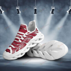 Arkansas Razorbacks Logo Unique Cutting Pattern 3D Max Soul Sneaker Shoes