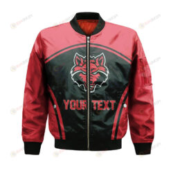 Arkansas State Red Wolves Bomber Jacket 3D Printed Curve Style Sport