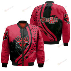Arkansas State Red Wolves - USA Map Bomber Jacket 3D Printed