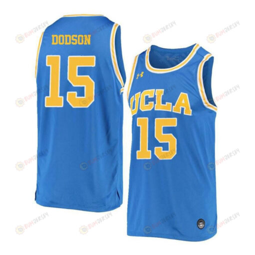 Armani Dodson 15 UCLA Bruins Retro Elite Basketball Men Jersey - Blue