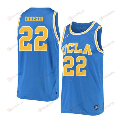 Armani Dodson 22 UCLA Bruins Retro Elite Basketball Men Jersey - Blue