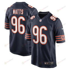 Armon Watts Chicago Bears Game Player Jersey - Navy