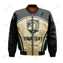 Army Black Knights Bomber Jacket 3D Printed Curve Style Sport