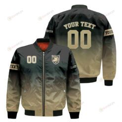 Army Black Knights Fadded Bomber Jacket 3D Printed