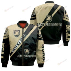 Army Black Knights Logo Bomber Jacket 3D Printed Cross Style