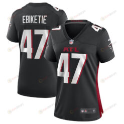 Arnold Ebiketie Atlanta Falcons Women's Game Player Jersey - Black