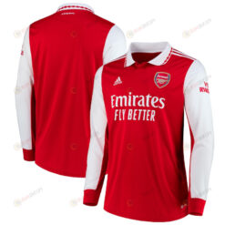 Arsenal 2022/23 Home Long Sleeve Jersey - Red