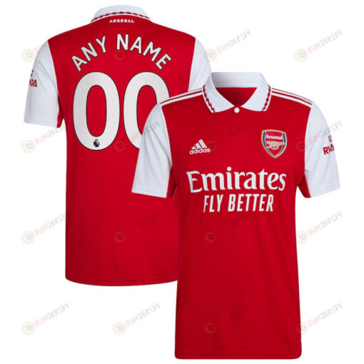 Arsenal 2022/23 Home Player Custom Jersey - Red