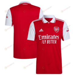 Arsenal 2022/23 Home Player Jersey - Red