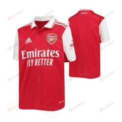 Arsenal 2022/23 Youth Home Jersey - Red