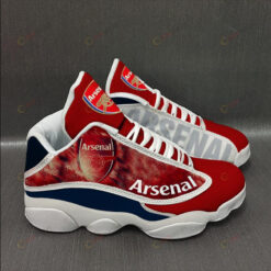 Arsenal Football Team Air Jordan 13 Sneakers Sport Shoes