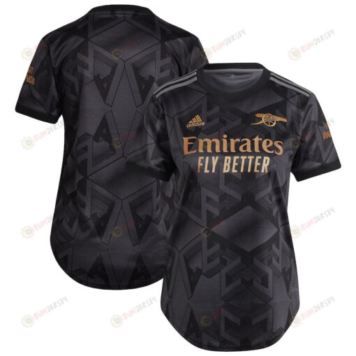 Arsenal Women 2022/23 Away Jersey - Black