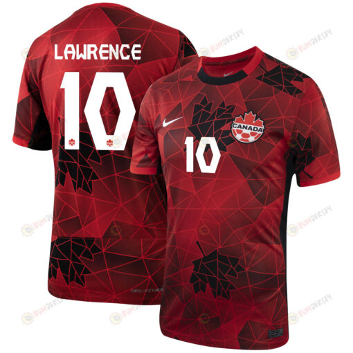 Ashley Lawrence 10 Canada Women's National Team 2023-24 World Cup Home Men Jersey