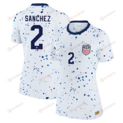 Ashley Sanchez 2 USA Women's National Team 2023-24 World Cup Home Women Jersey